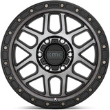 KMC KM544 Mesa 17x9 6x4.5" +18mm Black/Tint Wheel Rim 17" Inch KM54479064418