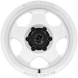 Black Rhino BR031 Sol 17x8 6x5.5" +20mm White Wheel Rim 17" Inch BR031WX17806820