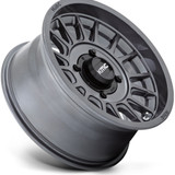 KMC UTV KS138 Impact 15x7 4x137 +10mm Gunmetal Wheel Rim 15" Inch KS138AX15704810