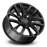Replica FR98 12 Spoke 24x10 6x5.5" +31mm Gloss Black Wheel Rim 24" Inch 98410316502