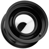 Allied 61B Smoothie 15x8 6x5.5" -6mm Black w/Cap Wheel Rim 15" Inch 61B-58060