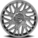 Vision 404 Brawl 22x12 5x5.5" -51mm Chrome Wheel Rim 22" Inch 404-22285C-51