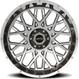 Vision 412 Rocker 18x9 6x135 +12mm Chrome Wheel Rim 18" Inch 412-8936C12