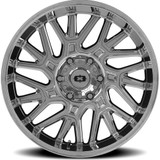 Vision 404 Brawl 22x14 6x5.5" -76mm Chrome Wheel Rim 22" Inch 404-22483C-76