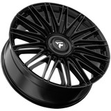 Fittipaldi FS369B 22x9.5 5x108/5x4.5" +38mm Gloss Black Wheel Rim 22" Inch FS369-229550814P38B
