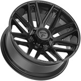Fittipaldi Offroad FA14B 22x10 8x180 -19mm Gloss Black Wheel Rim 22" Inch FA14-22108180N19B