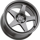 Kansei K12G KNP 18x8.5 5x100 +35mm Gunmetal Wheel Rim 18" Inch K12G-188516+35