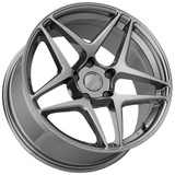 Kansei K15G Astro 18x9 5x100 +22mm Gunmetal Wheel Rim 18" Inch K15G-189016+22