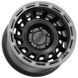 Raceline 957BS Halo 18x9 8x6.5" -12mm Black/Silver Wheel Rim 18" Inch 957BS-89080-12