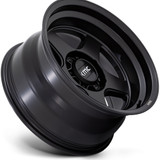 KMC KM728 Lobo 17x9 5x5" -38mm Matte Black Wheel Rim 17" Inch KM728MX17905038N