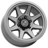 Icon Alloys Rebound SLX 17x8.5 6x5.5" +25mm Charcoal Wheel Rim 17" Inch 1917859057CH