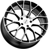 Petrol P2B 19x8 5x112 +32mm Black/Machined Wheel Rim 19" Inch 1980P2B325112F72