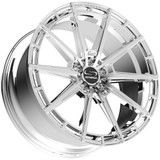 Strada SF70 Palo 22x9 5x112 +30mm Chrome Wheel Rim 22" Inch SF7029051230C