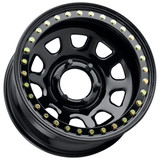 Allied RT51 Daytona Beadlock 15x10 5x5.5" -44mm Gloss Black Wheel Rim 15" Inch RT5150055