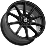 Konig Control 17x7 5x108/5x4.5" +40mm Matte Black Wheel Rim 17" Inch CL77T84405