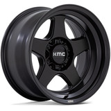 KMC KM728 Lobo 17x9 6x5.5" -38mm Matte Black Wheel Rim 17" Inch KM728MX17906838N