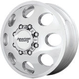 American Racing AR204 Baja Dually Front 16x6 8x6.5" Polished Wheel Rim 16" Inch AR204660801111