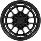 KMC KM732 Archer 17x8.5 6x5.5" +25mm Matte Black Wheel Rim 17" Inch KM732MX17856825
