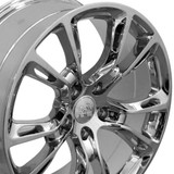 OE Wheels JP16 20x8.5 5x5" +42mm Chrome Wheel Rim 20" Inch JP16-20085-5500-42C
