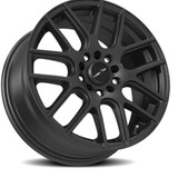 Vision 426 Cross 16x7 5x112/5x4.5" +48mm Matte Black Wheel Rim 16" Inch 426H6720MB48