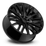 Replica FR97 Split-6 Spoke 24x10 6x5.5" +31mm Gloss Black Wheel Rim 24" Inch 97410316502