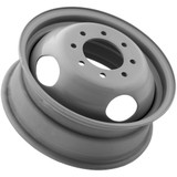 Allied LT Dual Flat GM 16x6 8x6.5" +127mm Gray Wheel Rim 16" Inch X-45329