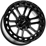 Assault Offroad AS5 17x8.5 6x5.5" +0mm Satin Black Wheel Rim 17" Inch AS5785655+00SB