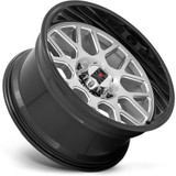 XD Series XD849 Grenade 2 20x9 8x6.5" +0mm Black/Milled Wheel Rim 20" Inch XD84929080300