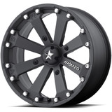 MSA M20 Kore 14x7 4x137 +0mm Satin Black Wheel Rim 14" Inch M20-04737