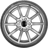 285/35R20 Kumho Ecsta Sport S PS72S 104Y XL Black Wall Tire 2349443