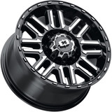 Vision 348 Nexus 16x8 5x4.5" +0mm Black/Machined Wheel Rim 16" Inch 348-6865GBMF0