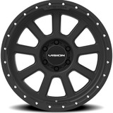 Vision 350 Ojos 17x9 6x5.5" +12mm Satin Black Wheel Rim 17" Inch 350-7983SB12