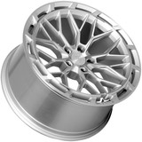 Dolce Signature Magari 20x10.5 5x4.5" +40mm Silver Wheel Rim 20" Inch MAGARI-210554GS
