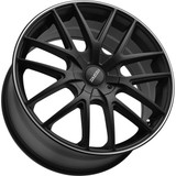 Touren TR60 20x8.5 5x5" +40mm Matte Black/Ring Wheel Rim 20" Inch 3260-2873MB