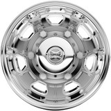 Set of 4-16" Inch Torque TW537C Rodeo Dually 6x205 Polished Wheels Rims TW537C-16607002-4