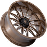 MSA Off-Road M55 Commander 24x10 5x4.5" -25mm Bronze Wheel Rim 24" Inch MA055ZE24101225N