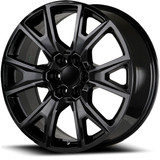 OE Performance 199B 24x10 6x5.5" +31mm Gloss Black Wheel Rim 24" Inch 199B-2408331