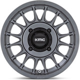 KMC UTV KS138 Impact 15x10 4x137 +0mm Gunmetal Wheel Rim 15" Inch KS138AX15104800