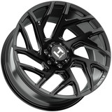 Hostile H141 Vortex 20x10 6x5.5" -19mm Satin Black Wheel Rim 20" Inch H141-2010655047BB