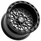 Hostile UTV H150 Apex 15x10 6x5.5" +0mm Satin Black Wheel Rim 15" Inch H150-1510655054SA