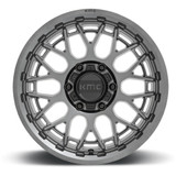 KMC KM722 Technic 18x9 6x5.5" +0mm Gunmetal Wheel Rim 18" Inch KM72289068400