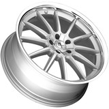Modern Luxury MLF15 18x8 5x4.5" +35mm Brushed/SSL Wheel Rim 18" Inch MLF15-188051143+35BRSL