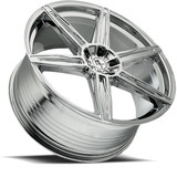 Modern Luxury MLF11 Flow Formed 20x10.5 5x120 +42mm Chrome Wheel Rim 20" Inch MLF11-201055120D+42C