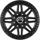 Artem Off-Road AB1 Grimlock 17x9 6x135 +12mm Double Black Wheel Rim 17" Inch AB1-17906135+12SBFGBR