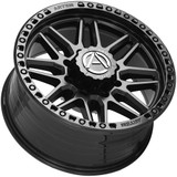 Artem Off-Road AB1 Grimlock 20x9 6x5.5" -12mm Double Black Wheel Rim 20" Inch AB1-209061397-12SBFGBR