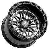 Hostile UTV H150 Apex 15x10 5x4.5" +0mm Black/Milled Wheel Rim 15" Inch H150-1510511454GB