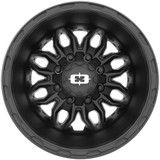 (Set of 4) 17" Inch Vision 410 Korupt Dually 8x210 Satin Black Wheels Rims 410-7679SBF-410-7679SBR