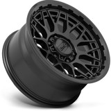 KMC KM722 Technic 20x9 8x180 +18mm Satin Black Wheel Rim 20" Inch KM72229088718