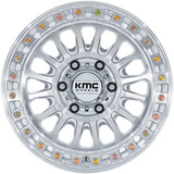 KMC KM552 Ims 18x9 8x180 +0mm Silver Wheel Rim 18" Inch KM552SD18908800