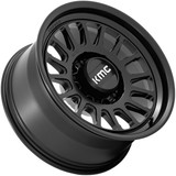 KMC KM452 Impact Forged 18x9 8x180 +18mm Satin Black Wheel Rim 18" Inch KM452MX18908818
